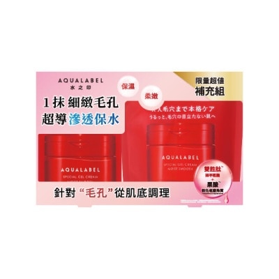 AQUA LABEL 水之印 AQL超全能高保濕彈力霜PRO補充超值組90+81g image
