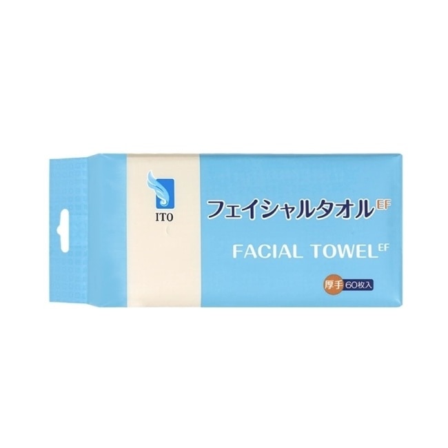 ITO日本伊藤-EF紋懸掛抽取洗臉巾 60入 image
