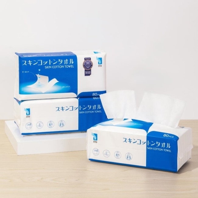 ITO日本伊藤-可撕式卸妝巾(80抽/入) image