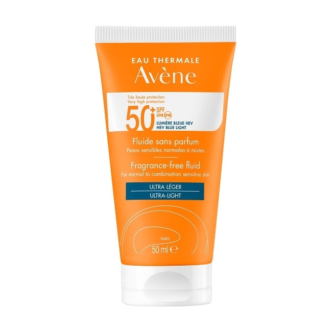雅漾超能輕感防曬液(無香)SPF50+(50ml) image