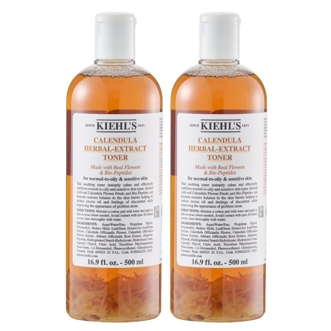 【Kiehls 契爾氏】金盞花精華修護化妝水 500mlx2 公司貨 image