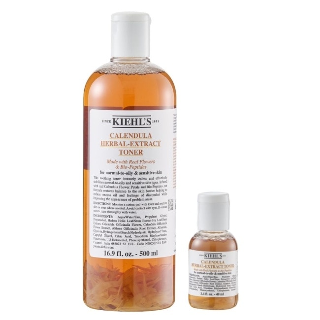 【Kiehls 契爾氏】金盞花精華修護化妝水 500ml+40ml 公司貨 image