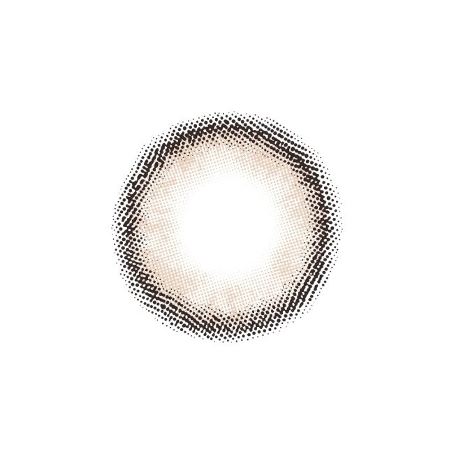 1.50喜蜜 月拋軟性隱形眼鏡 Grey Brown 1片裝 image