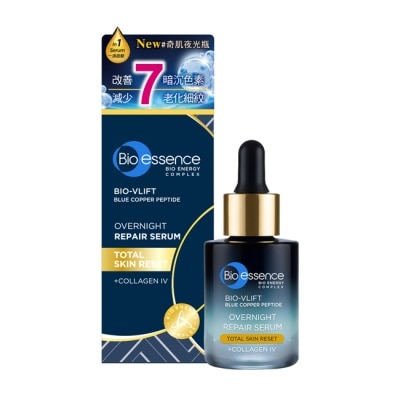 Bio essence 碧歐斯 BIO V逆齡藍銅胜肽一夜奇肌精華 30ml image