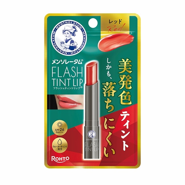 曼秀雷敦Flash Tint Lip持色水光潤唇膏-晨露果紅 2g image