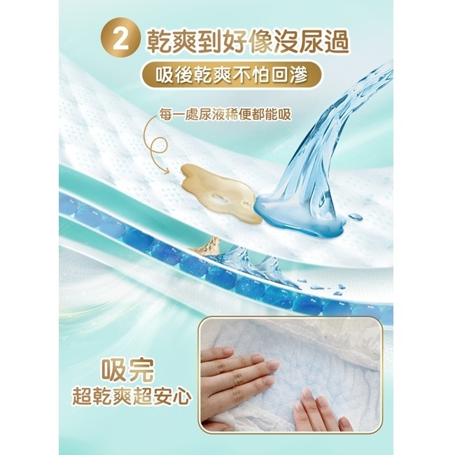 幫寶適一級幫黏貼M 162片(54 片包裝 3 包入) 箱購 image