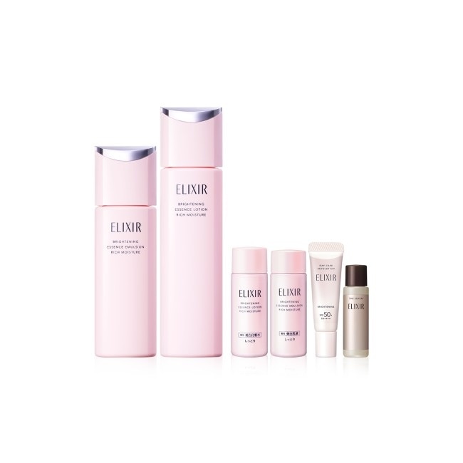 怡麗絲爾淨白煥采水乳組II 170ml+130ml+18ml+18ml+5ml+5ml image