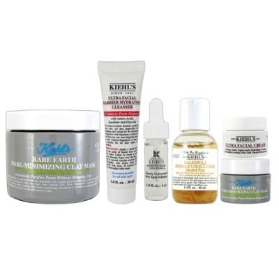 KIEHL’S 契爾氏 - KIEHLS白泥面膜125ml+14ml(贈金水40ml+B5洗30ml+霜7ml+淡斑4ml) image