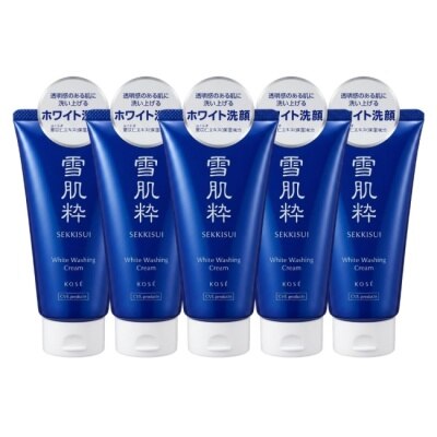 KOSE 高絲 - KOSE 高絲 雪肌粹淨白洗面乳 80g 5入 公司貨 image