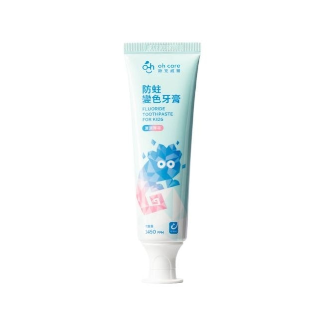oh care 歐克威爾 防蛀變色牙膏 薄荷口味 70g image