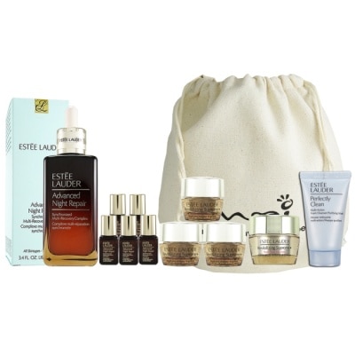ESTEE LAUDER 雅詩蘭黛 特潤修護露100ml(贈特7mlx5+膠原眼5mlx3+膠霜15ml+潔顏30ml+袋) image