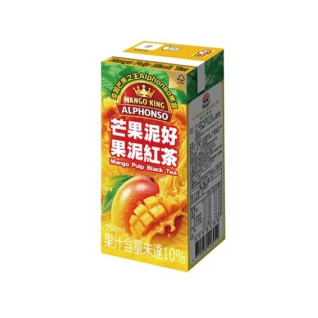 生活芒果泥好果泥紅茶350ml 24入 箱購 image