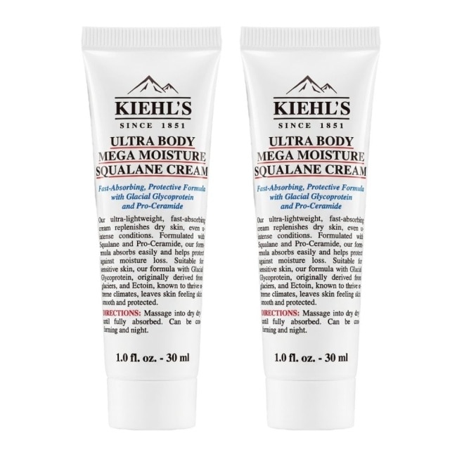 【Kiehl’s 契爾氏】冰河醣蛋白身體修護嫩膚霜 30mlX2 公司貨 image