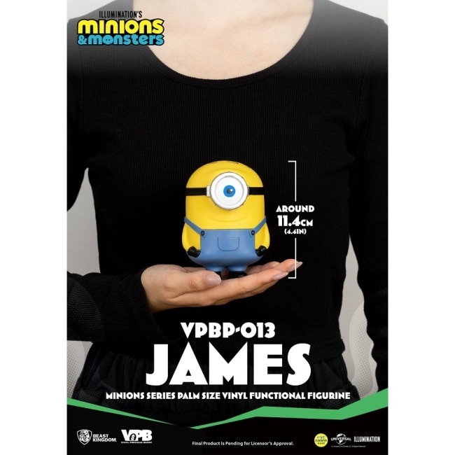 VPBP 013 神偷奶爸 小小兵 掌心存錢筒 James image