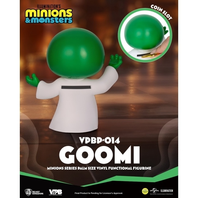 VPBP 014 神偷奶爸 小小兵 掌心存錢筒 Goomi image