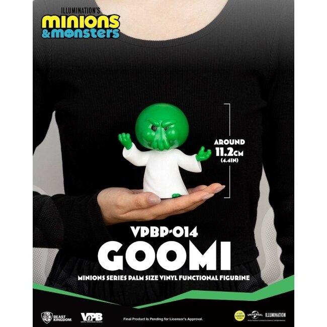 VPBP 014 神偷奶爸 小小兵 掌心存錢筒 Goomi image