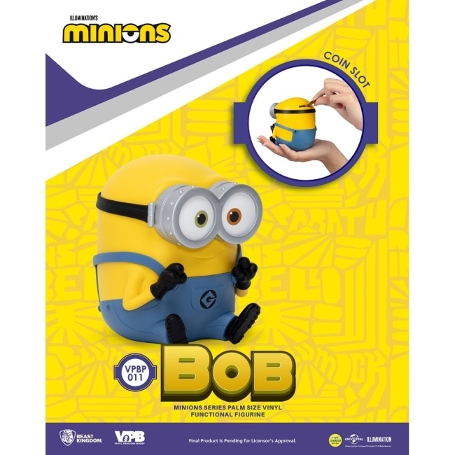 VPBP 011 神偷奶爸 小小兵 掌心存錢筒 蘿蔔BOB image