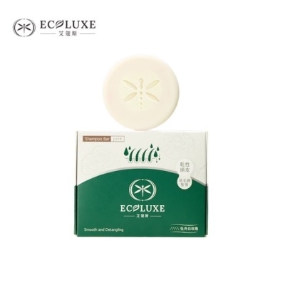 ECOLUXE 艾蔻斯 艾蔻斯潤澤光感洗髮餅100g(牡丹白玫塊) image