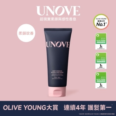 UNOVE UNOVE 柔諾伊 角蛋白柔順修護髮膜 (柔韻玫香) 207ml image