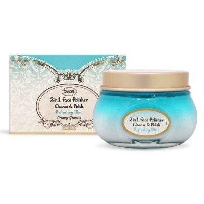 SABON SABON 二合一臉部磨砂膏 清爽薄荷(125ml) 國際航空版 image