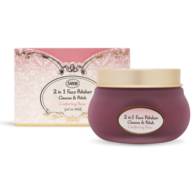 SABON 二合一臉部磨砂膏 珍萃玫瑰(125ml) 國際航空版 image