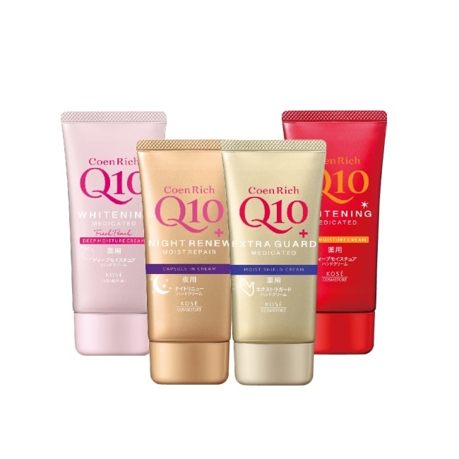 KOSE Q10活齡美白護手霜EX 極潤80g(小火龍) image