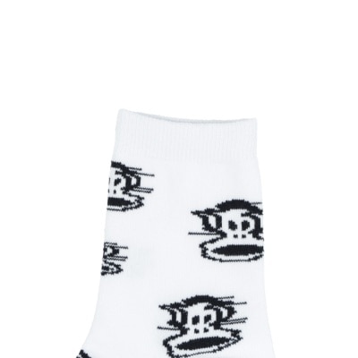 PAULFRANK PAUL FRANK女款花版長襪 米白 image