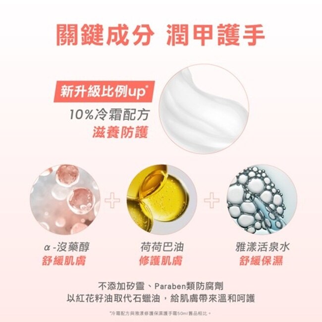 雅漾活泉潤甲護手霜50ml image