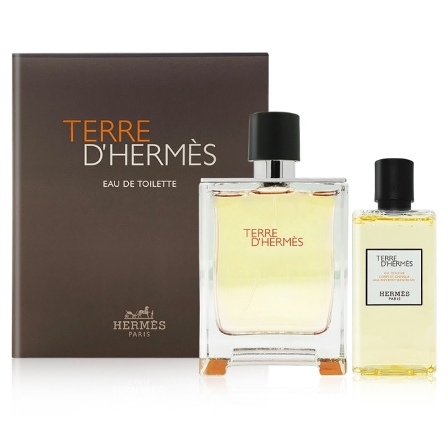 Hermes愛馬仕 大地男性淡香水禮盒(大地男性淡香水50ml+沐浴露 40ml) image