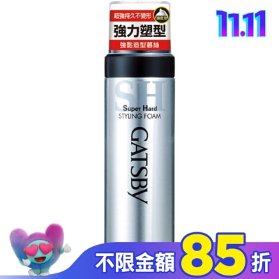 GATSBY GATSBY強黏造型慕絲185G