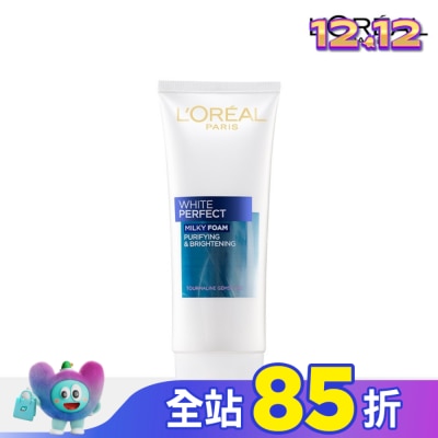L`OREAL PARIS 巴黎萊雅 巴黎萊雅完美淨白淨白潔面露100ML