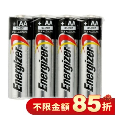 勁量 勁量鹼性電池3號4顆