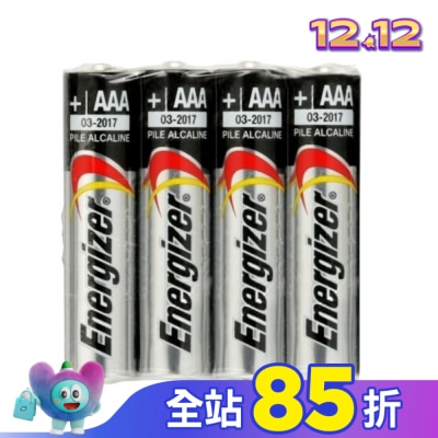 勁量 勁量鹼性電池4號4顆