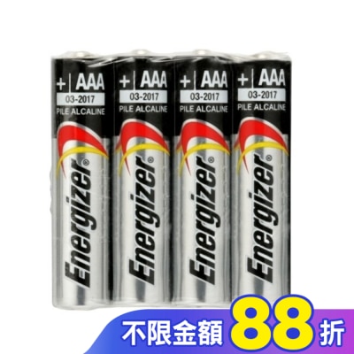 勁量 勁量鹼性電池4號4顆