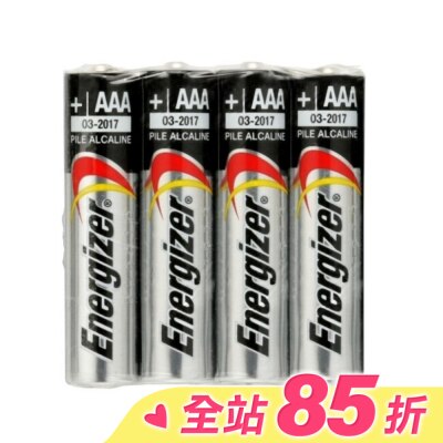 勁量 勁量鹼性電池4號4顆