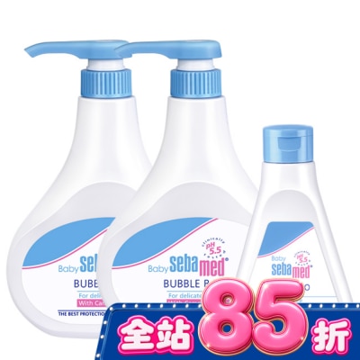 seba med 施巴 - 施巴5.5嬰兒泡泡浴露500mlx2入組 image