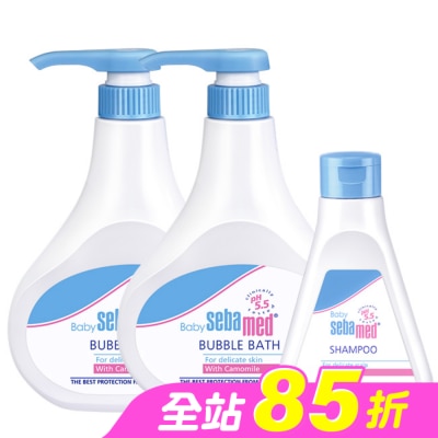 seba med 施巴 - 施巴5.5嬰兒泡泡浴露500mlx2入組