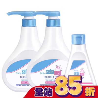 施巴 施巴5.5嬰兒泡泡浴露500mlx2入組