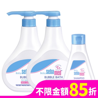 施巴 施巴5.5嬰兒泡泡浴露500mlx2入組