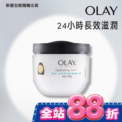 OLAY - OLAY 滋潤保濕霜(無添加色素香料)100g (面霜)-新舊包裝隨機出貨 image