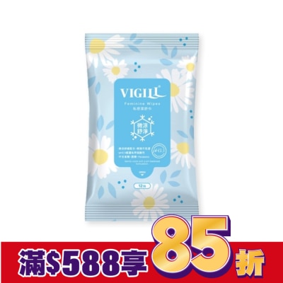 婦潔VIGILL 婦潔 生理潔舒巾 12片/包