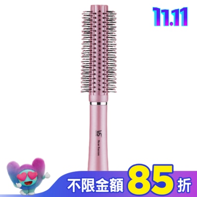 VS沙宣 沙宣細圓捲髮梳(粉)-VSF76503PW