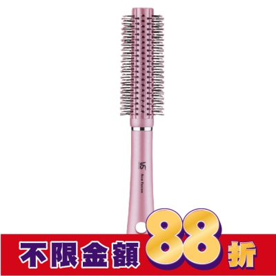 VS沙宣 沙宣細圓捲髮梳(粉)-VSF76503PW