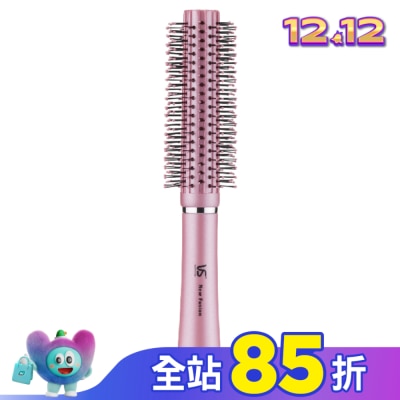 VS沙宣 沙宣細圓捲髮梳(粉)-VSF76503PW
