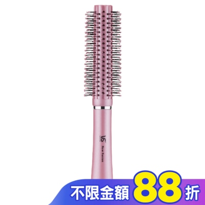 VS沙宣 沙宣細圓捲髮梳(粉)-VSF76503PW