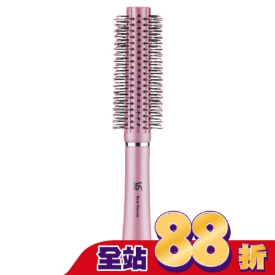 VS沙宣 - 沙宣細圓捲髮梳(粉)-VSF76503PW