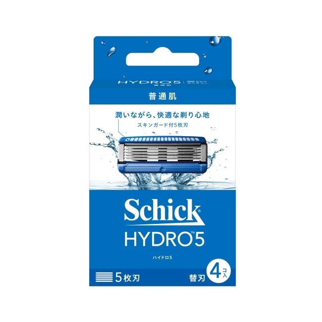 舒適牌水次元5刮鬍刀片4片裝