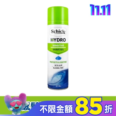 Schick 舒適 舒適 水次元 刮鬍露(敏感型) 新舊包裝隨機出貨