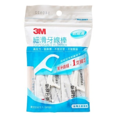 3M 3M細滑牙線棒(單支裝32支)