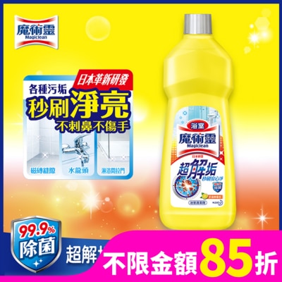 魔術靈 魔術靈浴室清潔劑經濟瓶500ML-檸檬香